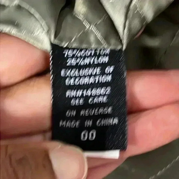 Torrid Utility Green Hooded Jacket Size 00 - Picture 8 of 9